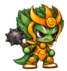 Polished Lizward enemy frame